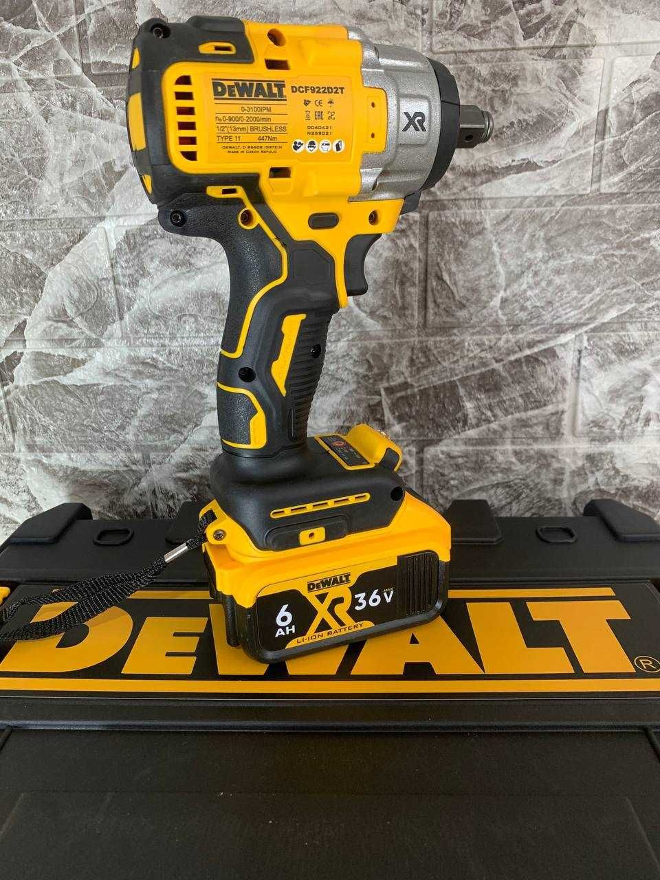 Акумуляторний гайковерт DeWalt DCF922D Потужний та якістний гайкокрут