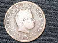10 Reis 1892 Bronze D. Carlos I