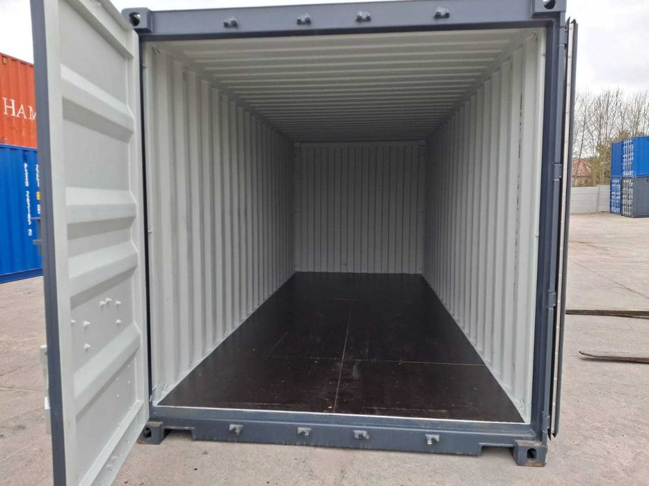 Kontener 20 DC one way RAL 7016