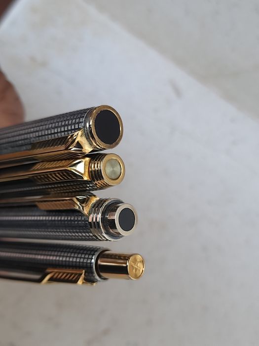 Canetas Parker 75 prata