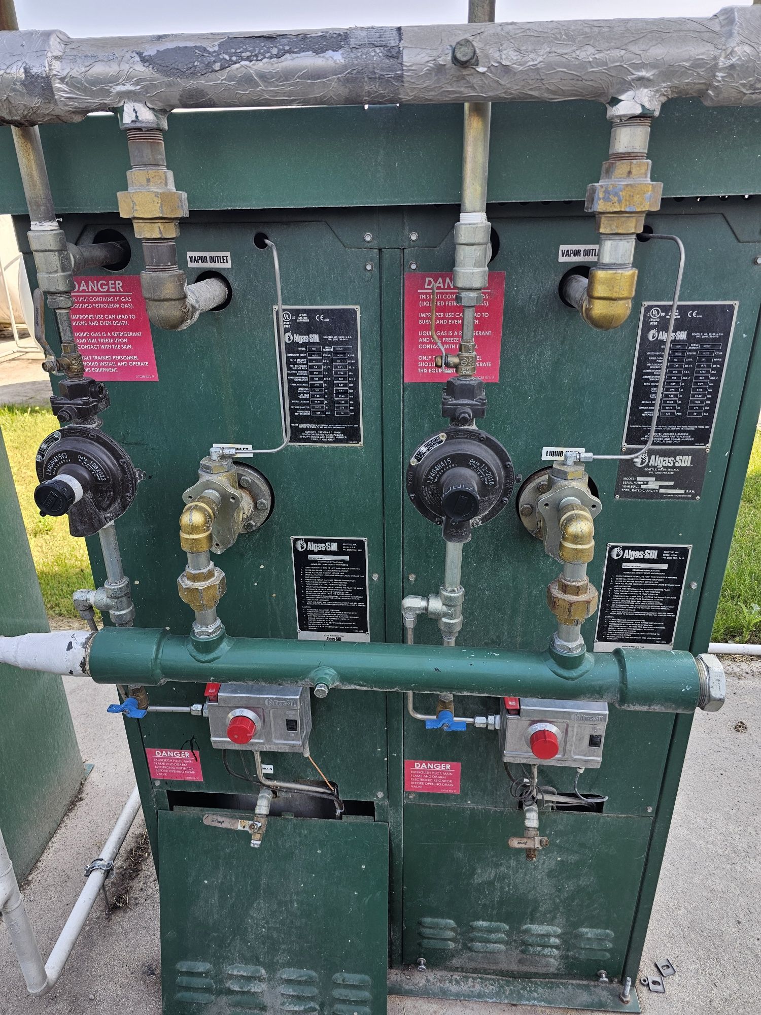 Parownik Gazowy Algas SDi 320H  640kg/h Suszarna Lakiernia itp.