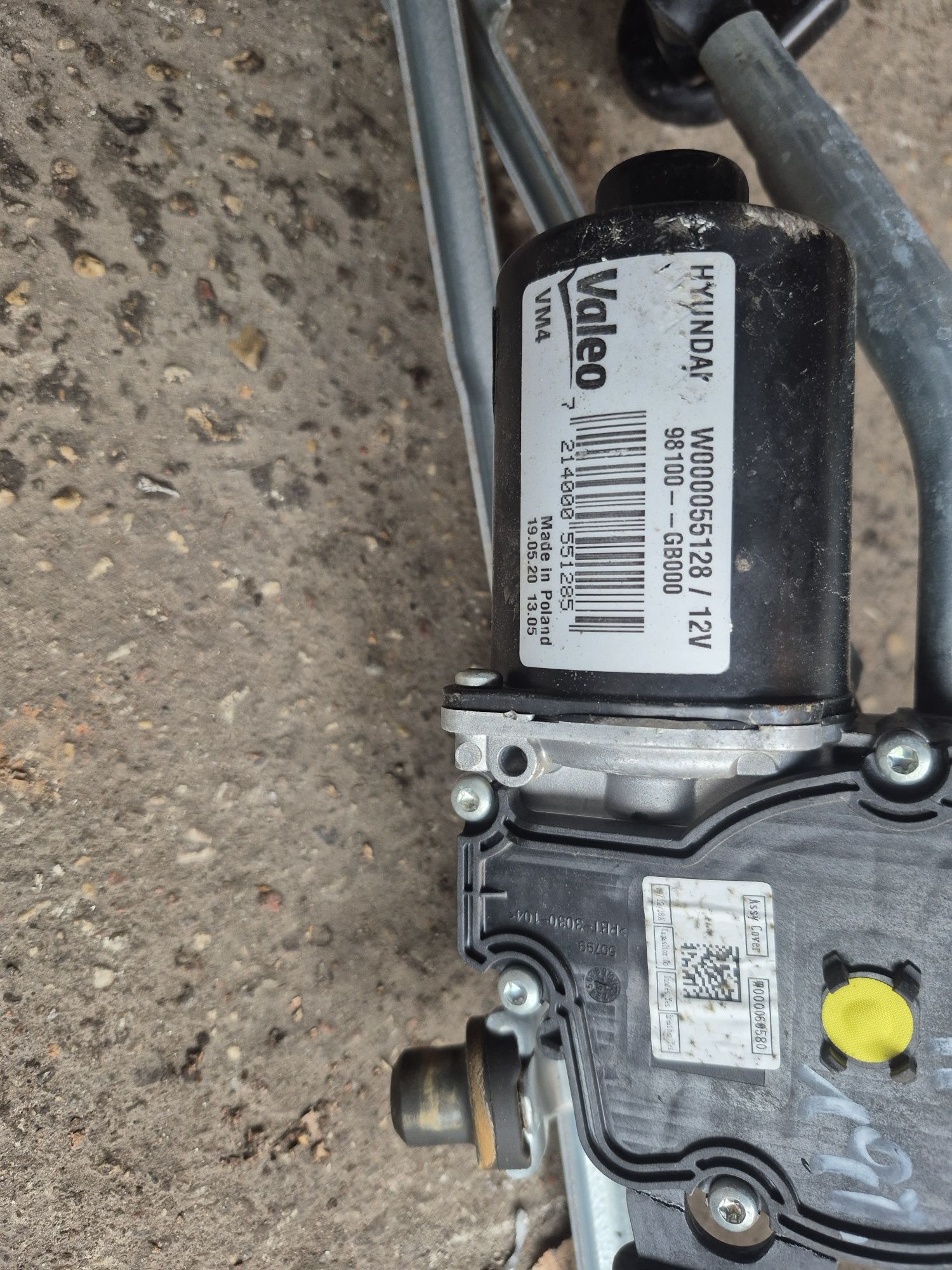 Hyundai i20 ii 15 20r mechanizm wycieraczk Europa