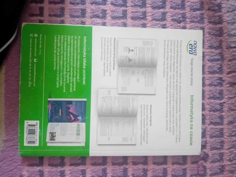 Informatyka na czasie - zakres podstawowy. klasa 2