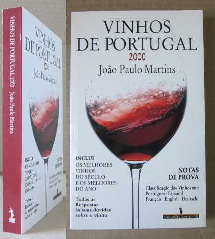 João Paulo Martins - VINHOS DE PORTUGAL. Notas de prova