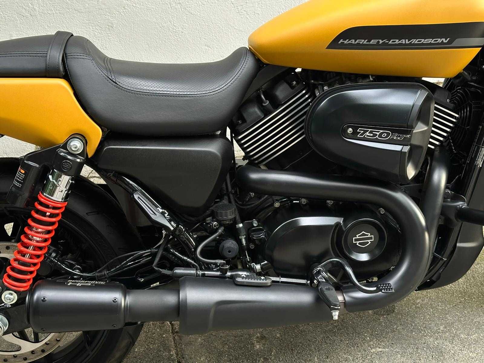 Harley Davidson Street Rod 750, przebieg 1100km, pierwsza rej. 2021