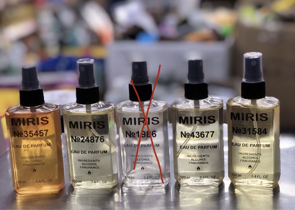 Духи Miris,Chanel№5,Lancome Climat,Guy Laroche J'ai Ose,Paloma Picasso