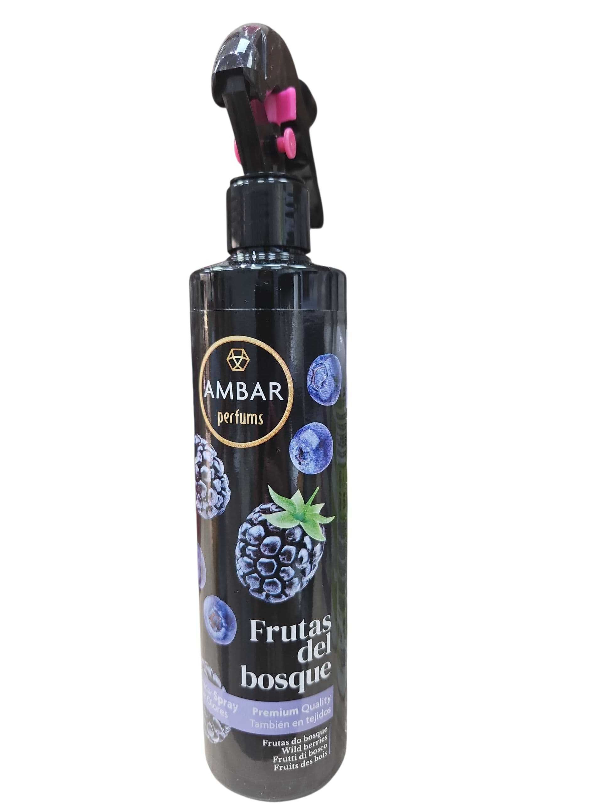 AMBAR Perfums – Spray zapachowy "Frutas del bosque" (Leśne owoce)