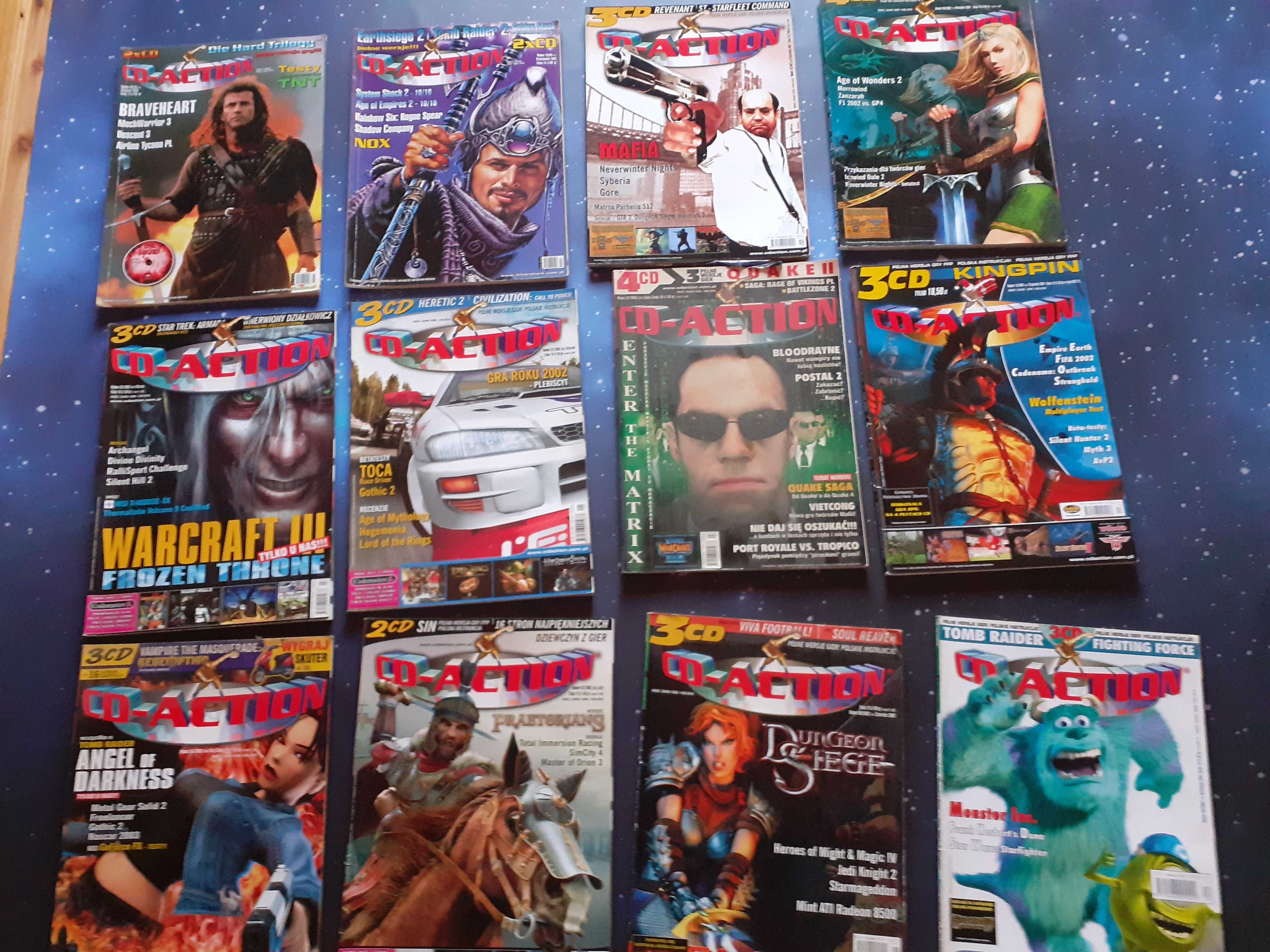 CD-Action magazyn komputerowy 13 sztuk roczniki 1999 - 2005