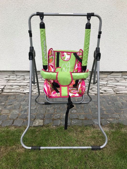 Niższa cena!Huśtawka przenośna leżaczek krzesełko składana Okazja!