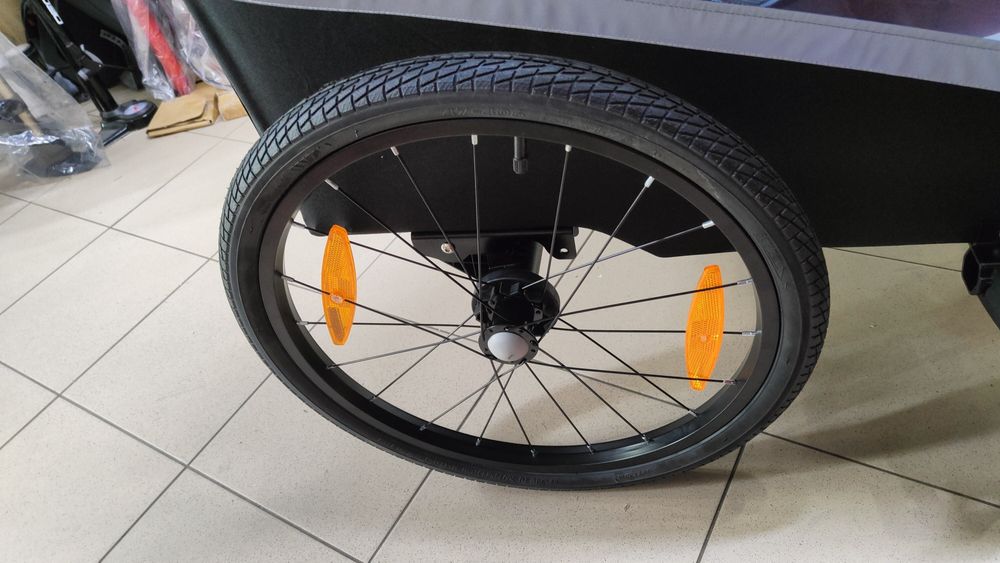 Nowa Przyczepka Rowerowa 2 osobowa Profex Jogger 93510