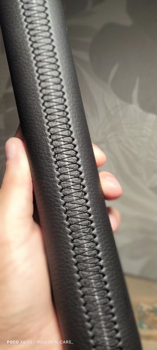 Перетяжка, обшивка ручки бампера  коляски