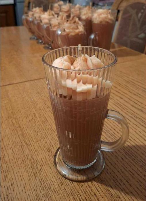 Świece zapachowe pumpkin spice latte, z wosku sojowego