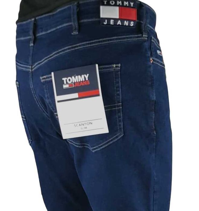 Męskie jeansy Tommy Jeans Scanton Y Slim Hilfiger nowe oryg. - W40/L34