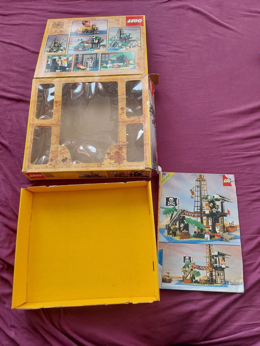 Lego 6270 + box pudło + instrukcja. Forbidden Island. Piraci. Pirates