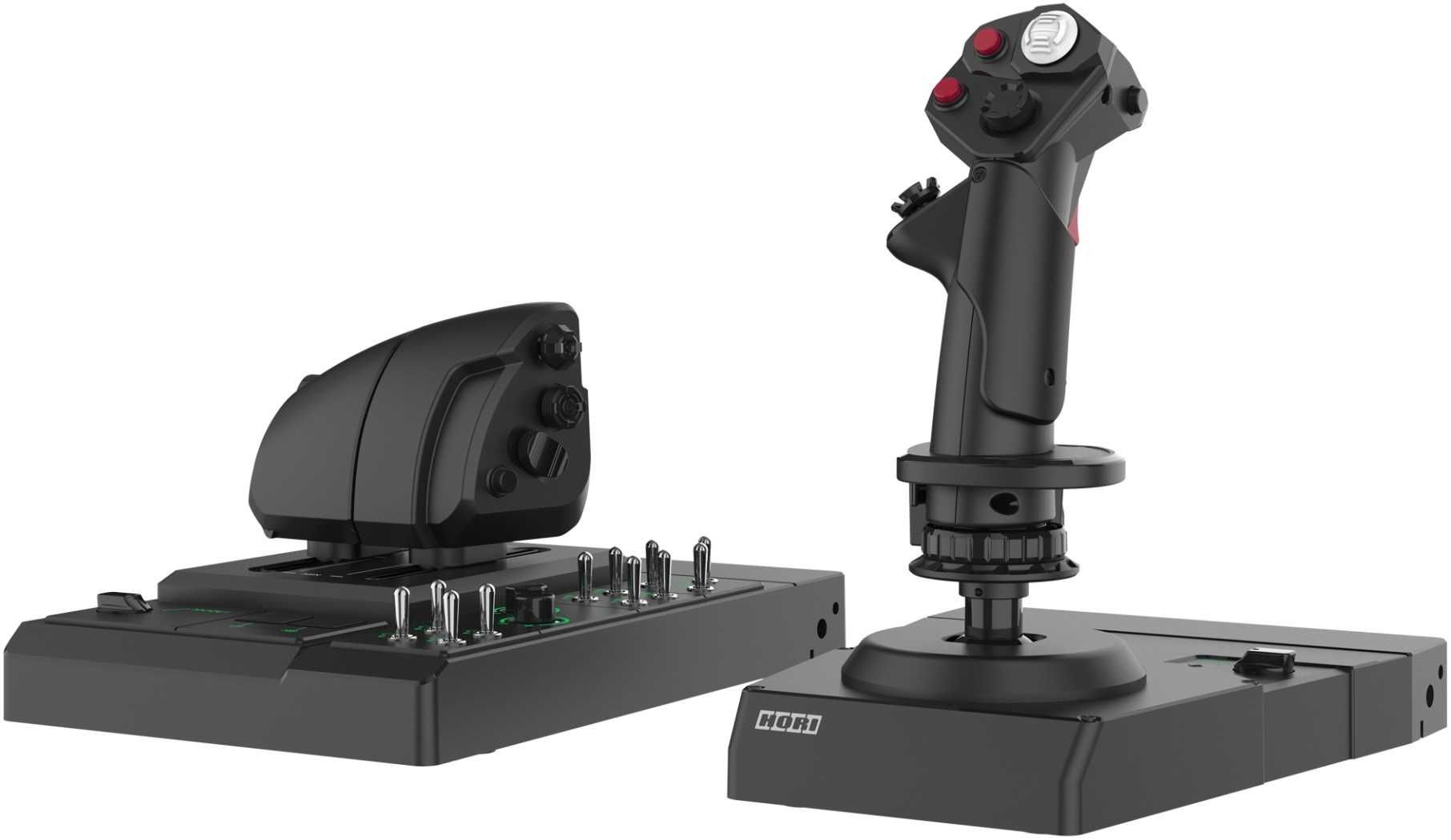 HORI PC Kontroler Hotas Flight Control System z mocowaniem