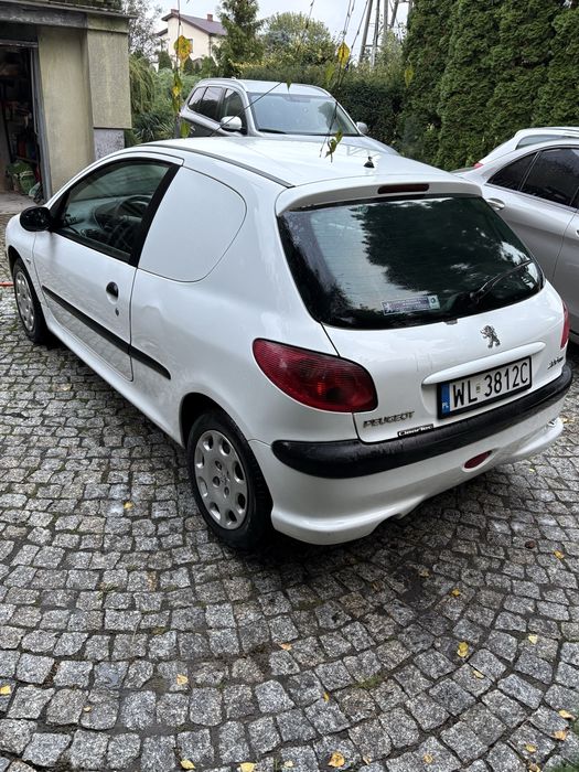 Peugeot 206 1.4 HDI bardzo oszczędny 4,5l na dojazdy 2008 dwa miejsca