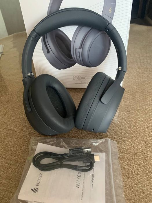 Беспроводные наушники Edifier WH700NB, ANC (серый)
