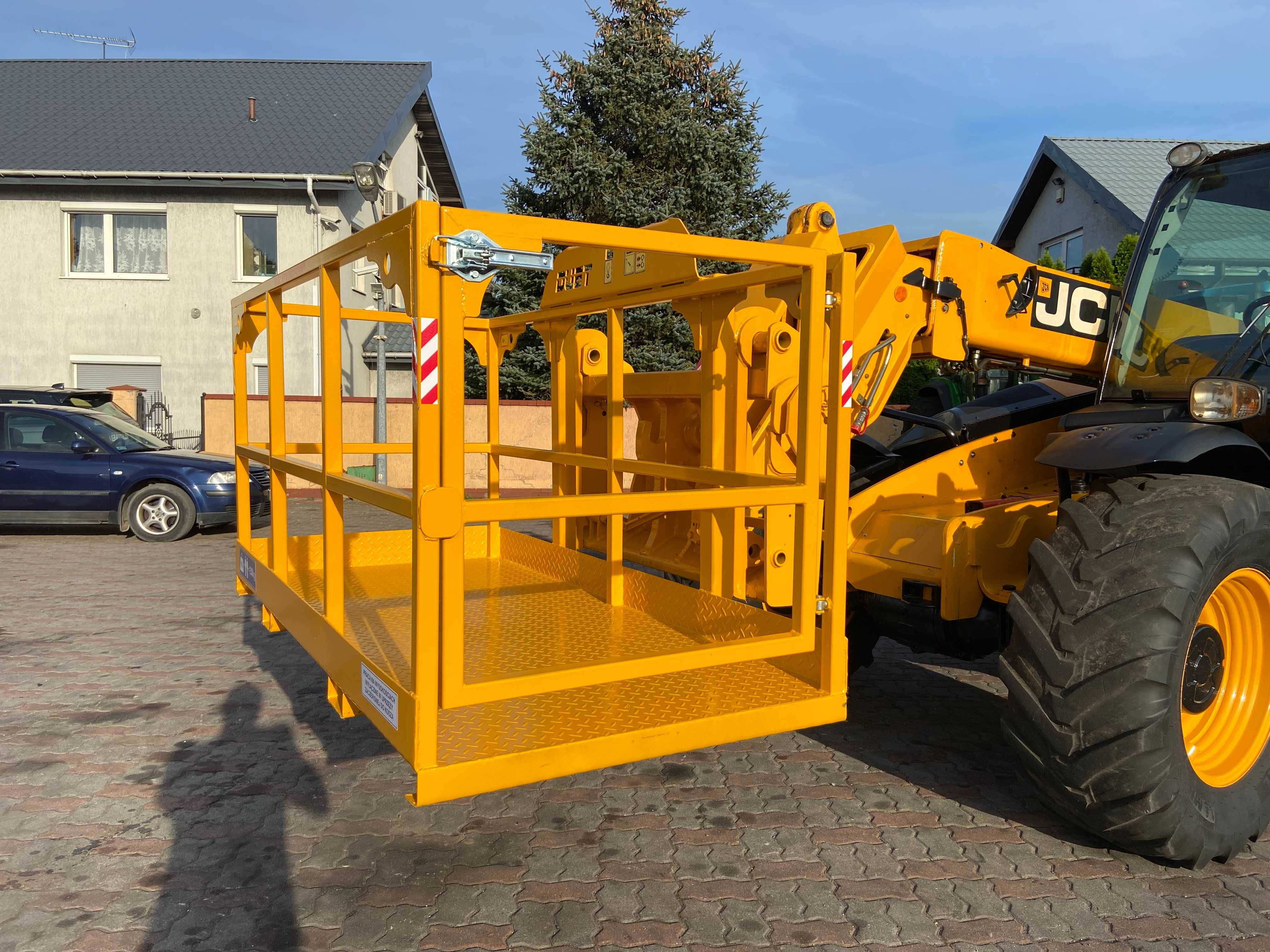 Kosz wysokościowy Jcb Manitou Merlo Cat 215 cm długi Nowy Solidny!