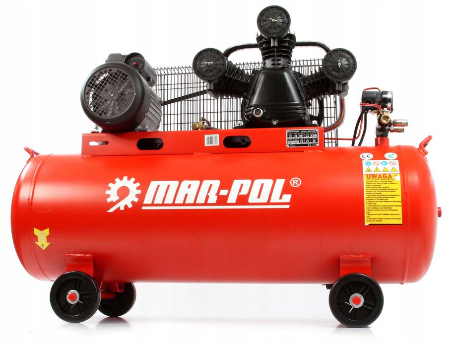 Kompresor olejowy Mar-Pol 100L 8 bar 4HP 3-tłoki W3