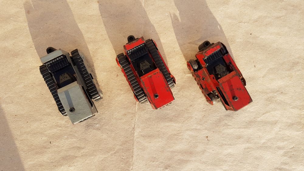 Набор детский трактор гусеничный металл, жесть производства СССР