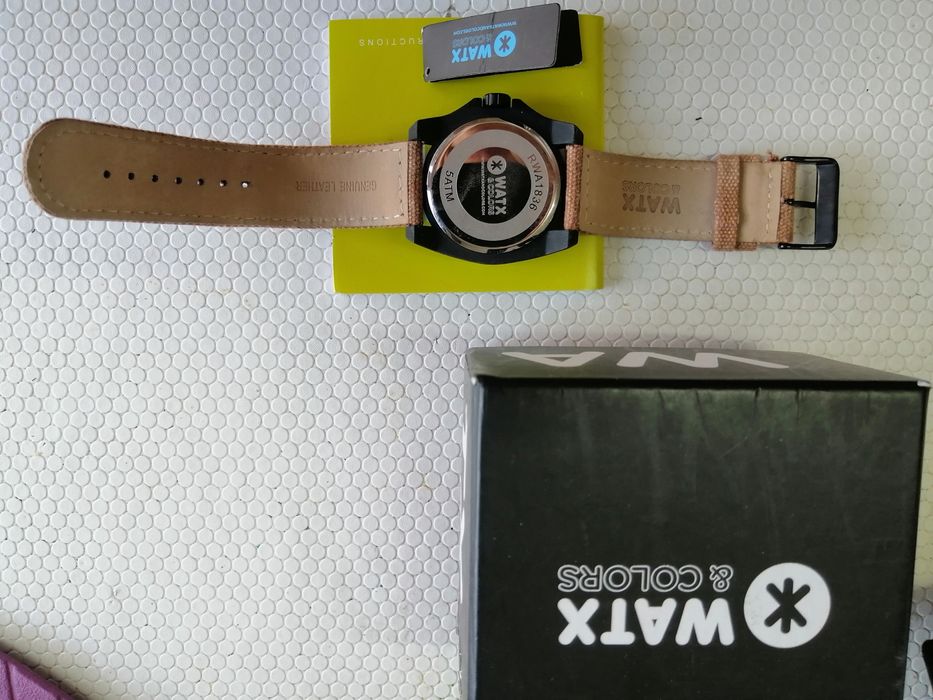 Relógio de pulso analógico WATX & COLORS Blue