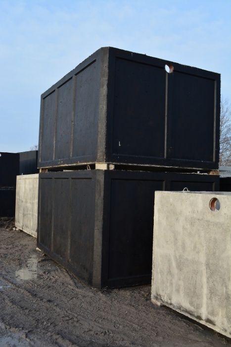 szambo betonowe zbiornik betonowy 10 szczelny dwukomorowy montaż