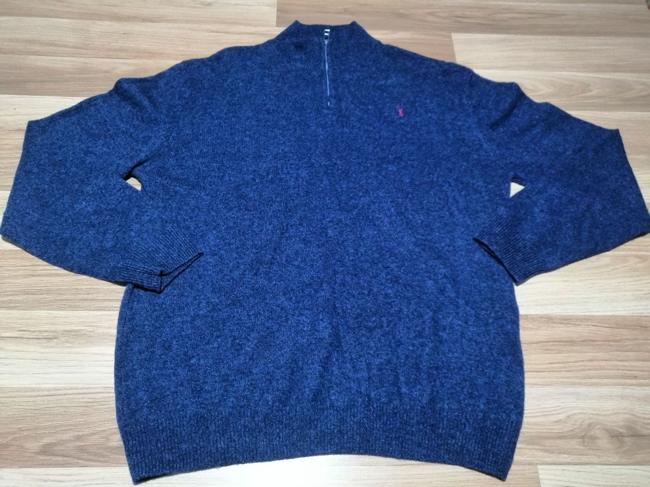 Next signature sweter wełniany z golfem 100 % lambswool w rozmiar XXL