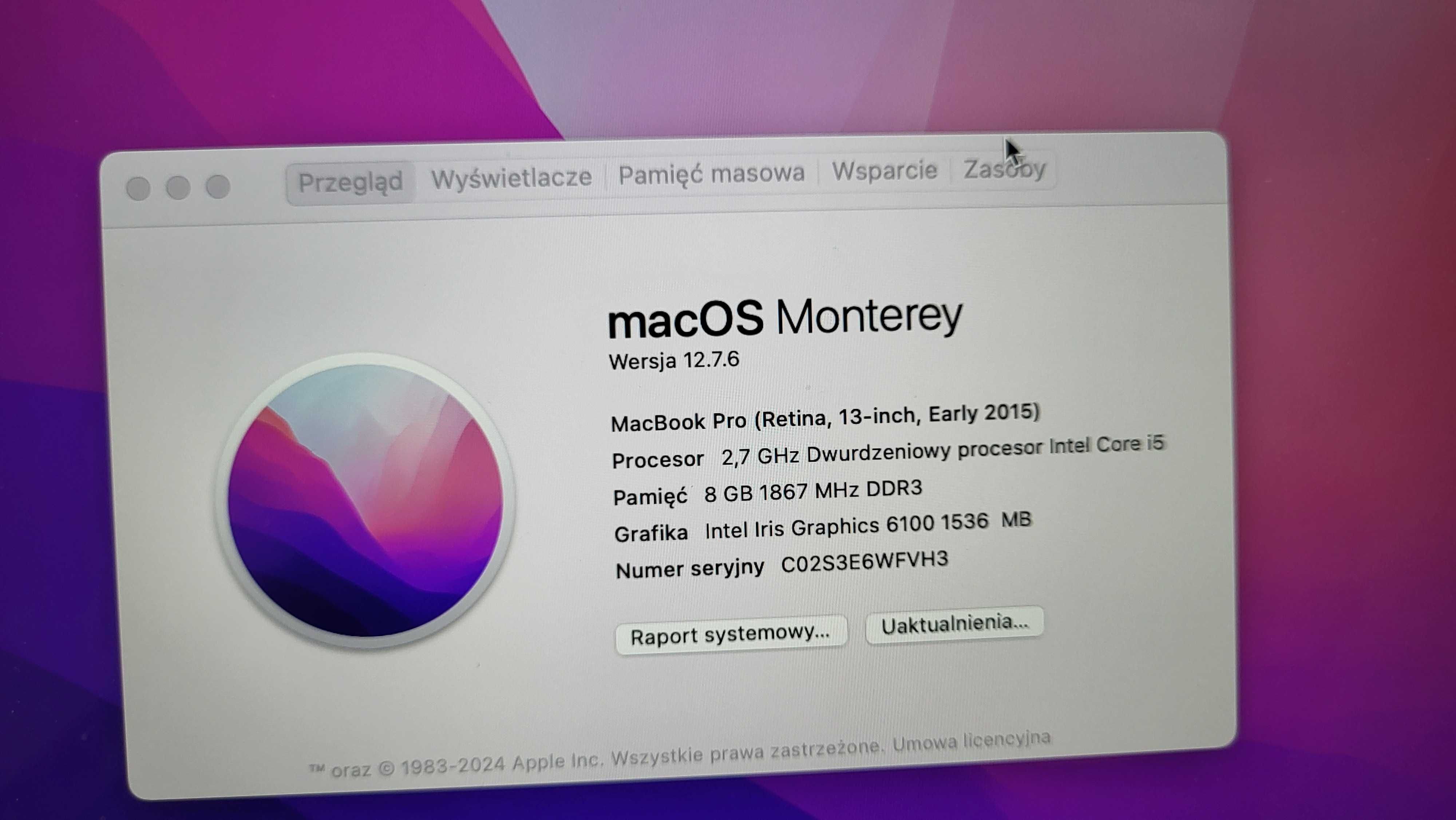MacBooka Pro 13″ (Retina)