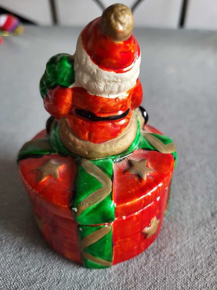 Caixa Pai Natal em Cerâmica