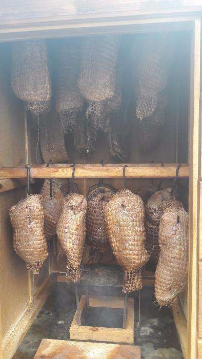 Wędzarnia z drewutnią.Cena obowiązuje do wyczerpania zapasów.