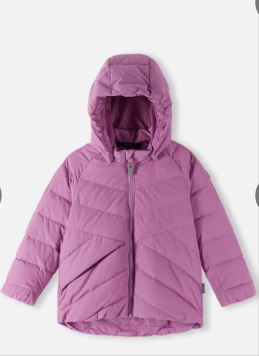 Зимова куртка пуховик Reima Kupponen, рожева, 110+6см