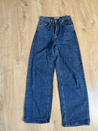 Szerokie jeansy NA-KD