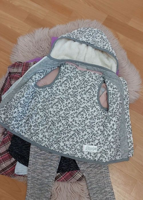 Тёплые вещи на девочку 116 см