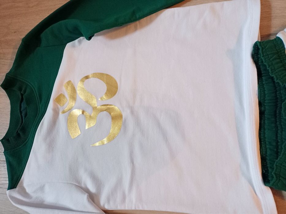 Спортивный трикотажный костюм