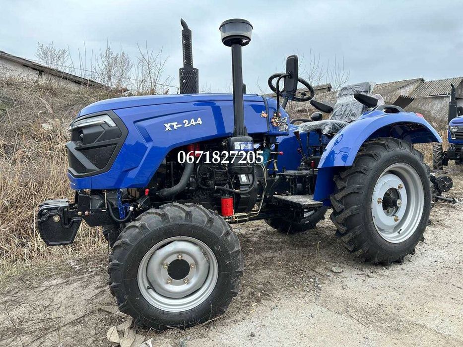 Трактор Forte XT-244 Повний привід ВОМ 3 циліндра Доставка Розстрочка