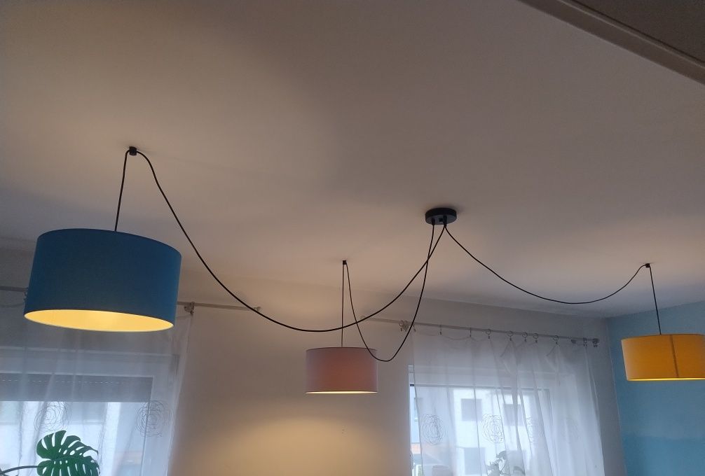 Lampa sufitowa pająk do pokoju dziecka/nastolatka