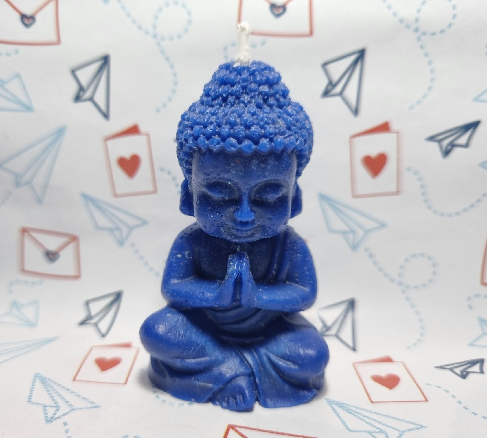Pack 5 Velas Buda | 5 Tons de Azul | 50% off