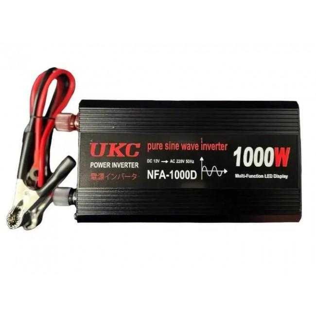 Инвертор 1000W ДЛЯ КОТЛОВ чистый синус Преобразователь 12V/220v