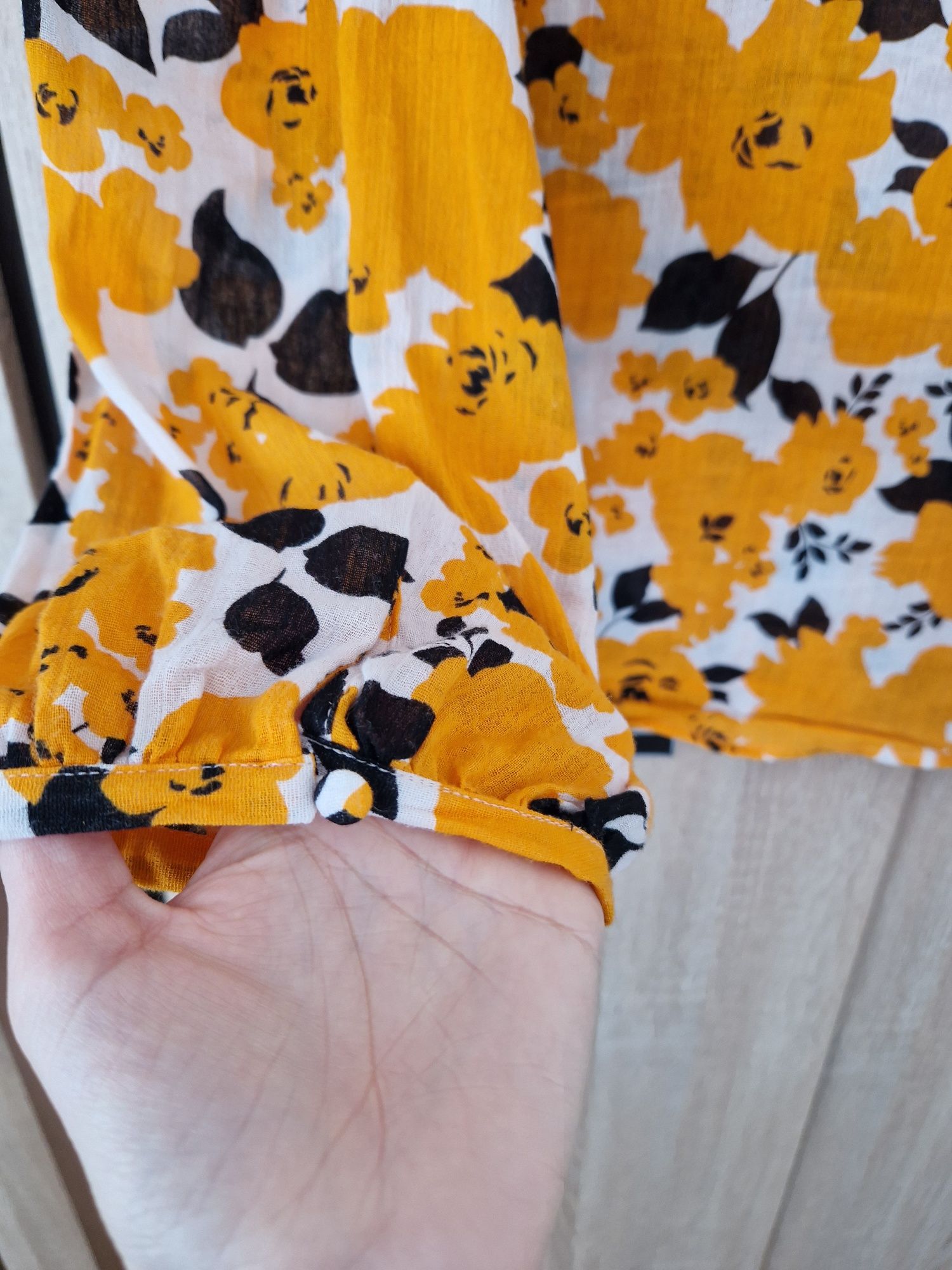 Koszula selected femme 38 bawelna kwiaty