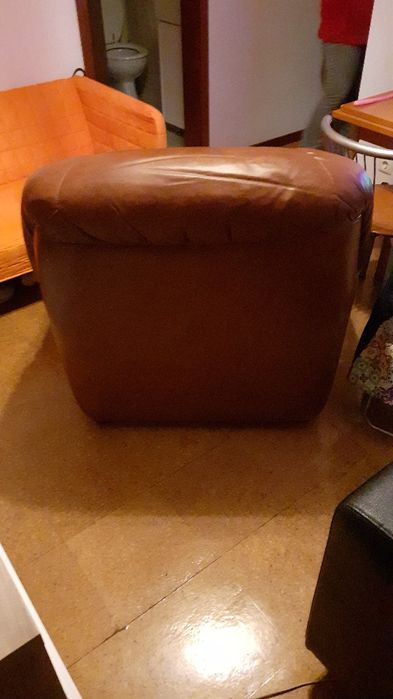 Sofá de pele....