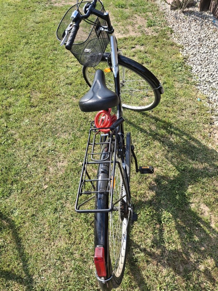 Rower Miejski Trekkingowe OLPRAN MERCURY LUX 28, SHIMANO