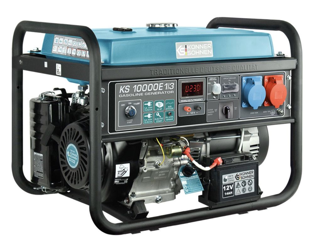Бензиновий генератор KS 10000E 1/3