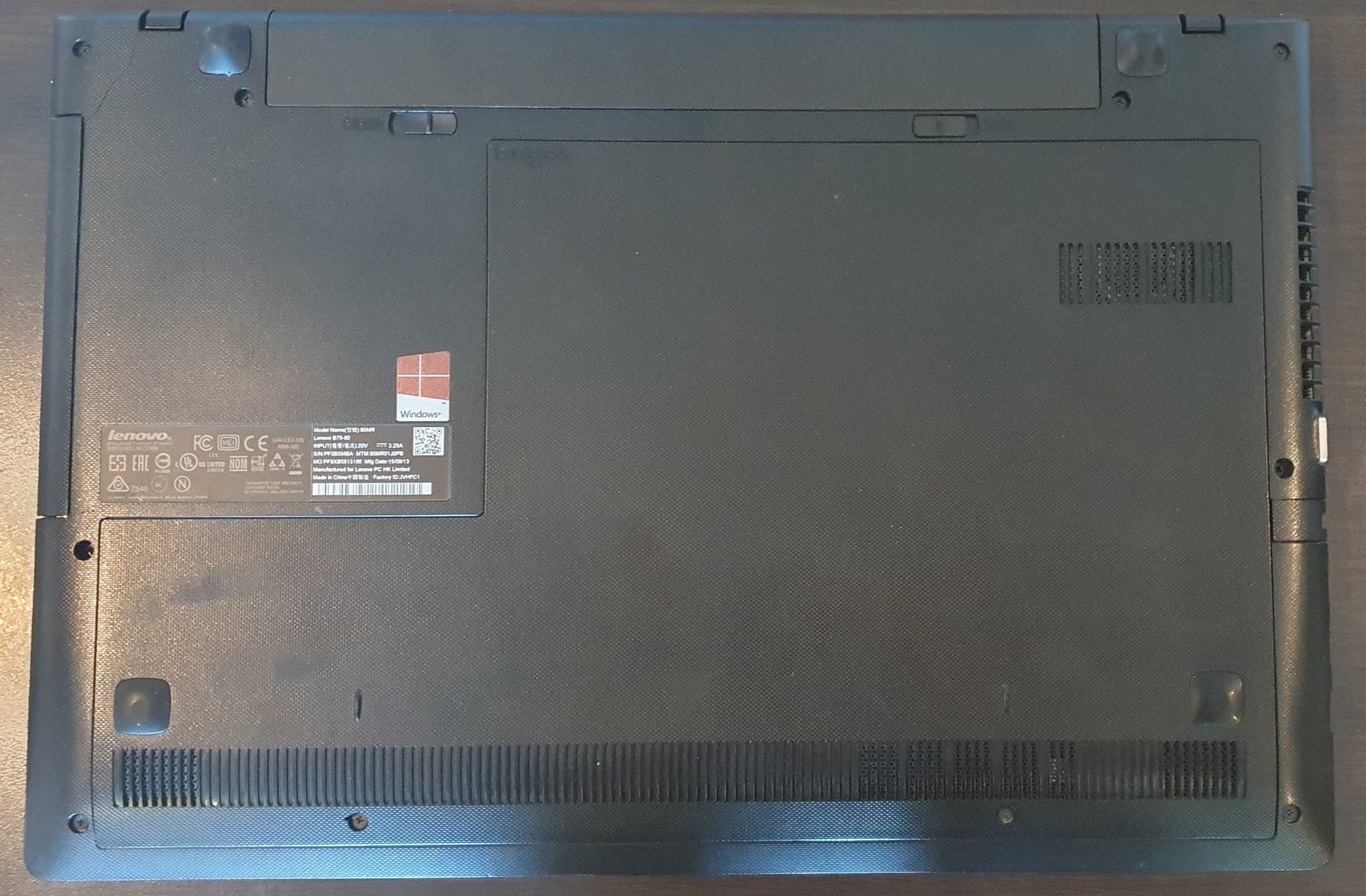 Laptop Lenovo B70-80 ekran 17,3 (ekran nowy 7 miesięcy) 100% sprawny