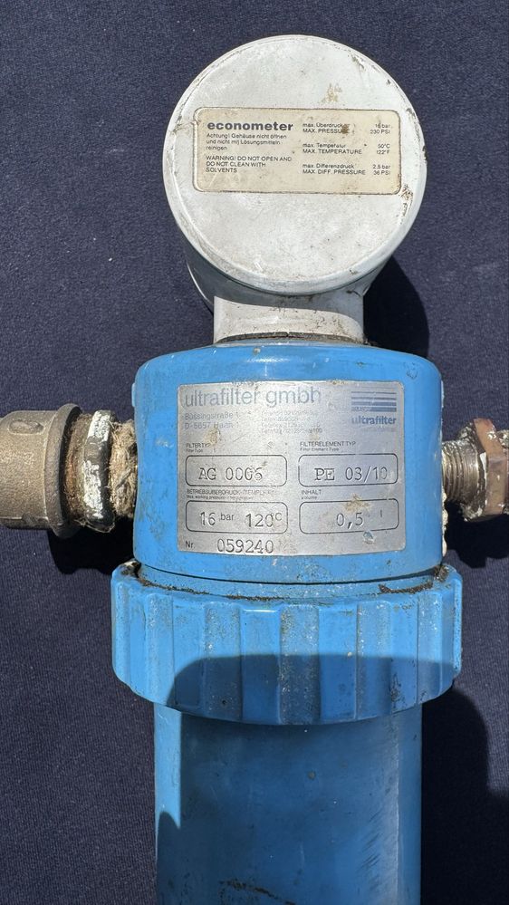 Deposito de humidade de compressor