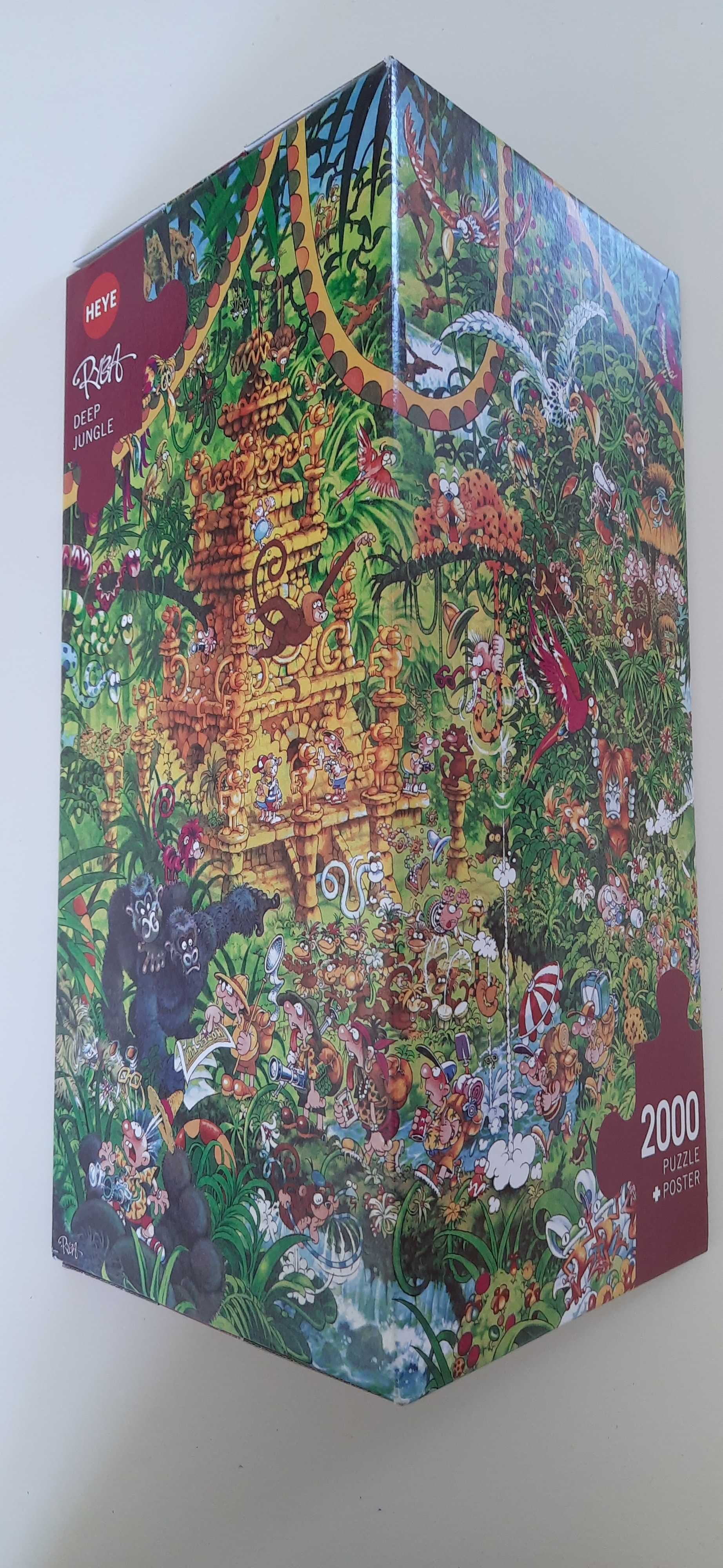 puzzle Heye 2000 - Michael Ryba, Deep Jungle (Głęboka dżungla)