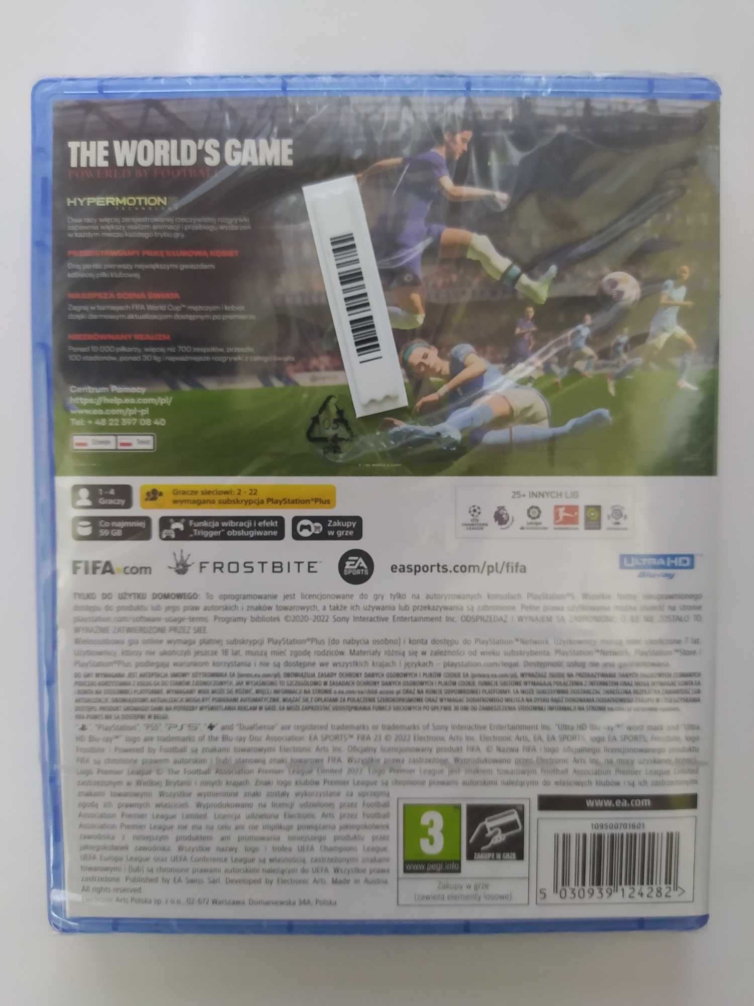 NOWA FIFA 23 PS5 Polska wersja