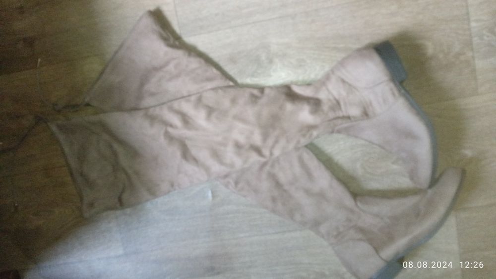 Ботфорты  Сапоги,Осень размер 40