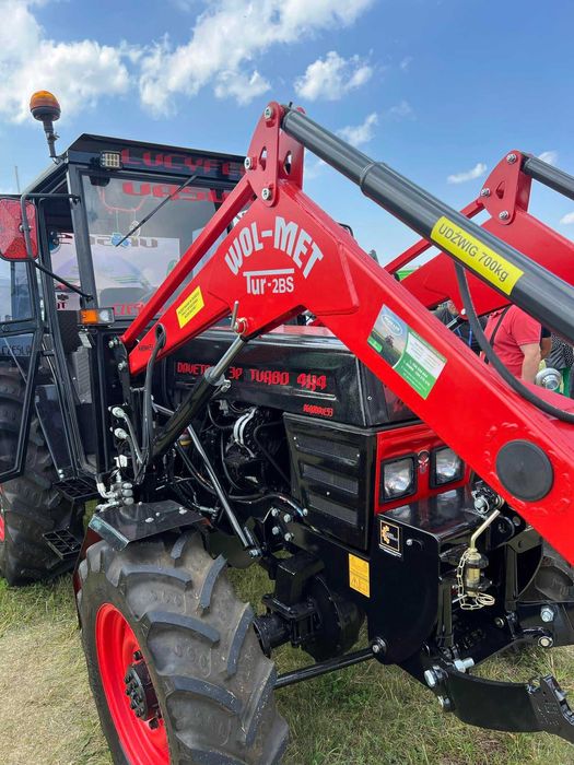 Ładowacz TUR-2BS WOL-MET nowy model samopoziom euro ramka transport