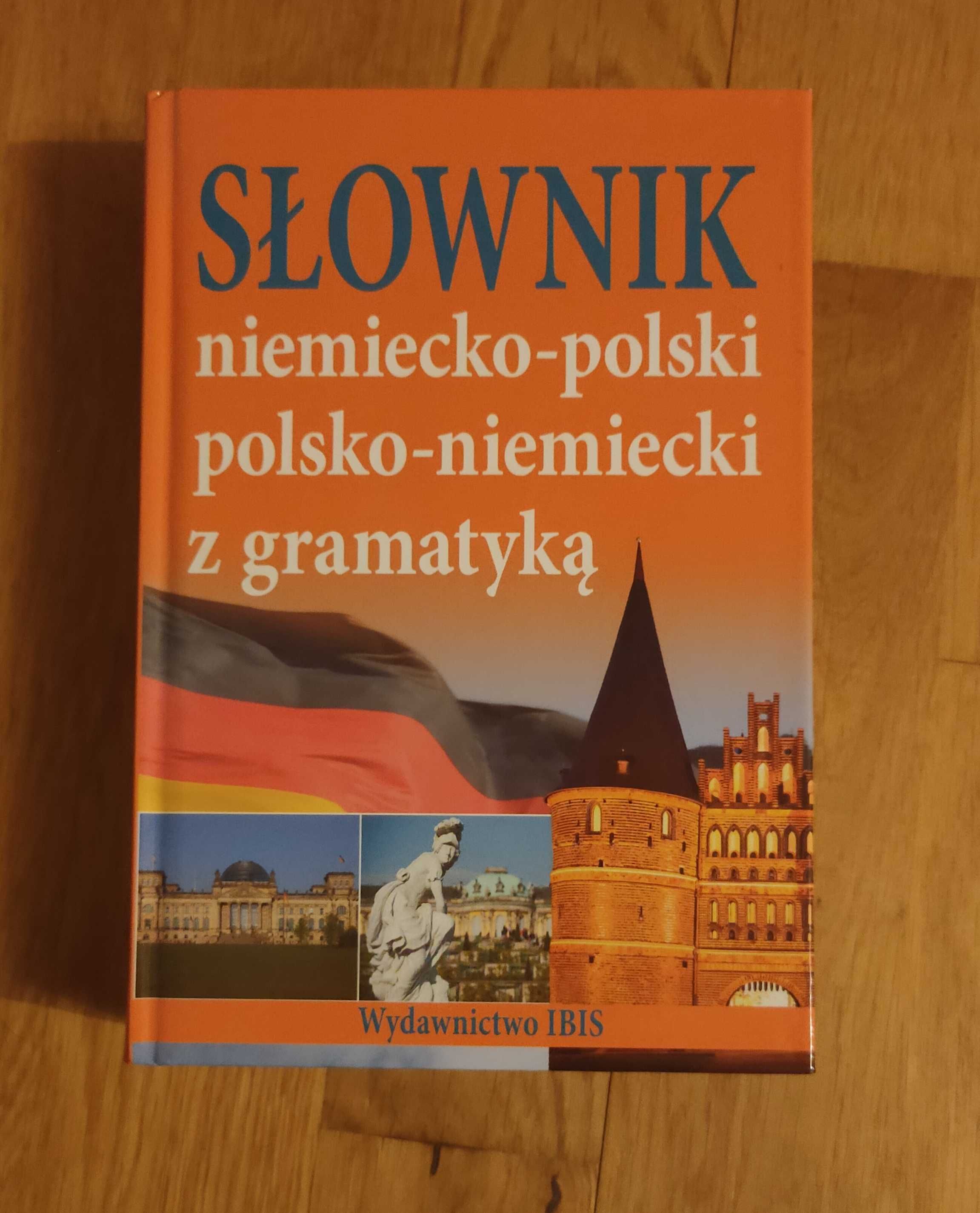 Słownik niemiecko - polski, polsko - niemiecki z gramatyką