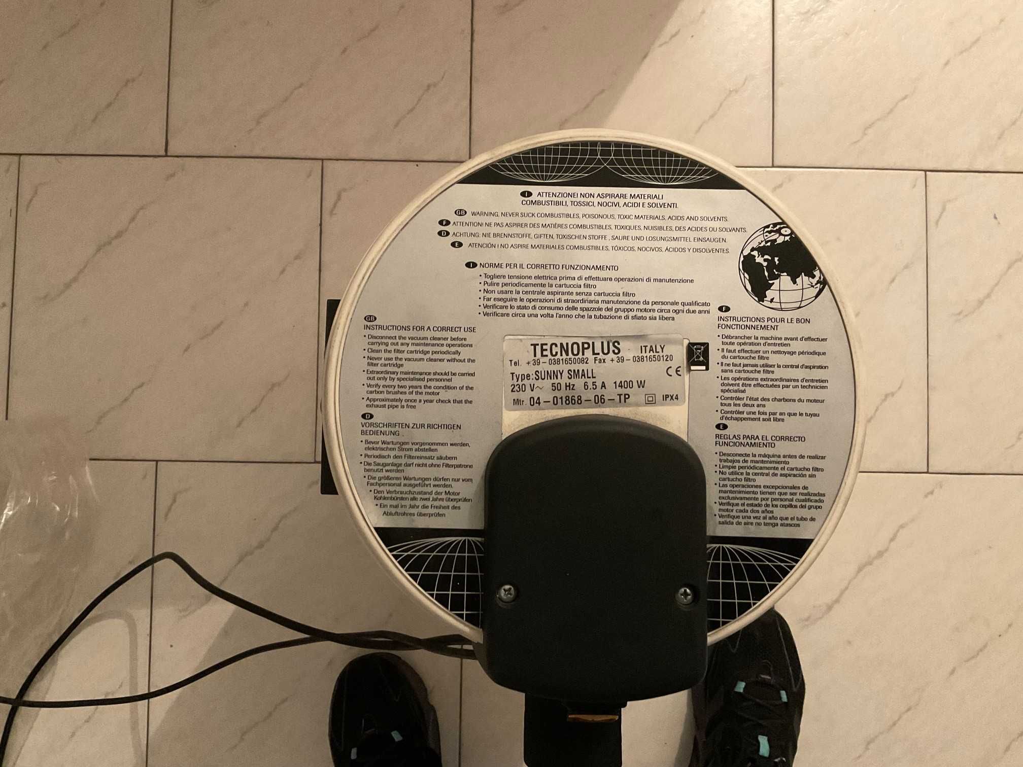Máquina Aspiração Central para Peças